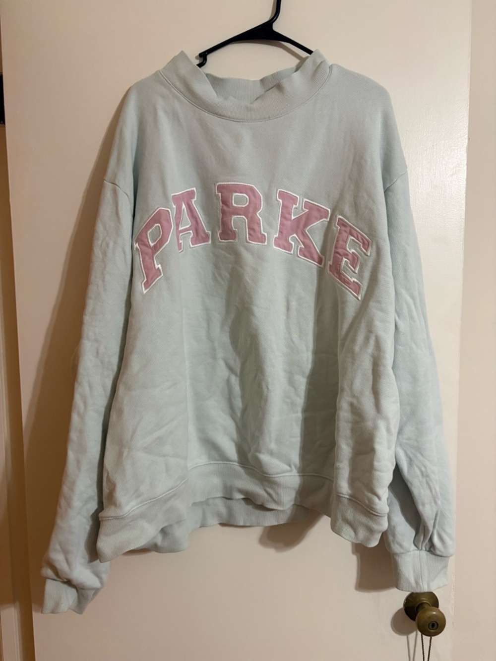PARKE birthday varsity mockneck